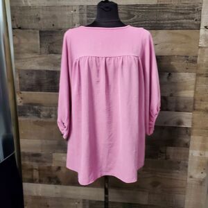 Carole Christian pink top L